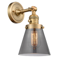 Innovations Lighting One Light Vintage Dimmable Led Sconce With A High-Low-Off" Switch." 203SW-BB-G63-LED